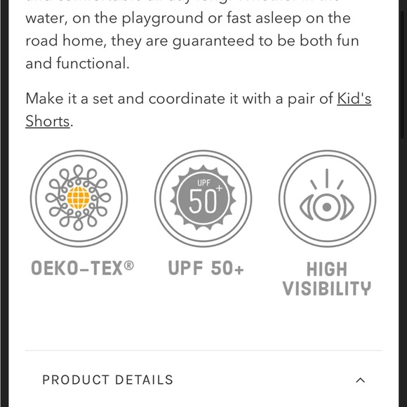 Size 4/5 HoneySuckle Swim Co Rashguard NWT - Picture 3 of 4